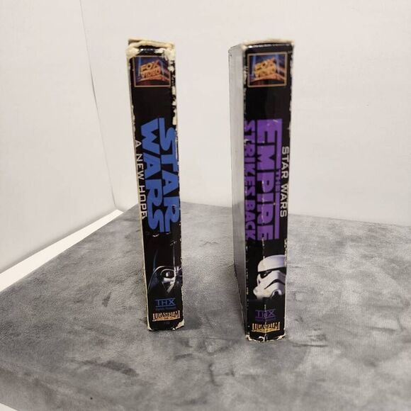 Star Wars - A New Hope & The Empire Strikes Back Fox Video VHS Release - Picture 4 of 5